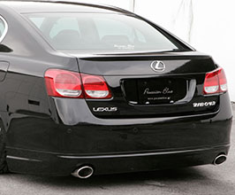 Mz Speed Prussian Blue Rear Half Spoiler (FRP) for Lexus GS350 / GS430 / GS450h