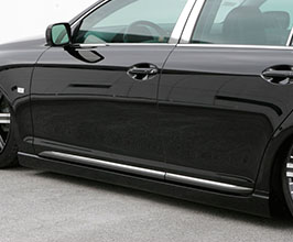 Mz Speed Prussian Blue Side Steps (FRP) for Lexus GS350 / GS430 / GS450h / GS460
