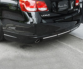 Mz Speed Prussian Blue Rear Half Spoiler (FRP) for Lexus GS 3