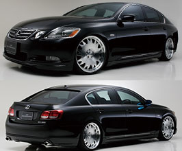 WALD Executive Line Aero Half Spoiler Kit for Lexus GS 3