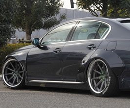 LEXON Exclusive x Rocket Bunny Version 1 Front and Rear Over Fenders (FRP) for Lexus GS350 / GS430 / GS450h / GS460