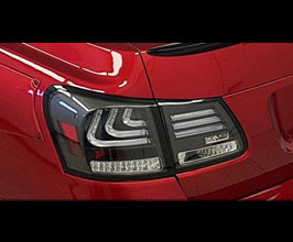 78works LED Taillights V2 with Flowing Turn Signals (Black) for Lexus GS 3