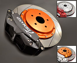 T-Demand Super Slim High Quality Brake System - Front 6POT 355mm and Rear 6POT 355mm for Lexus GS 3
