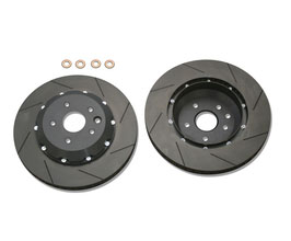 Border Racing Axefette ISF Caliper Mounting Kit with Biot 3-Piece Rotors - Rear 345mm for Lexus GS 3