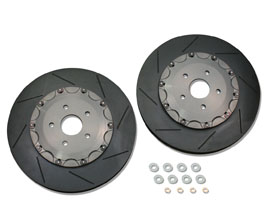 Border Racing Axefette RCF Caliper Mounting Kit with Biot 2-Piece Rotors - Front 380mm for Lexus GS 3