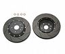 Border Racing Axefette ISF Caliper Mounting Kit with Biot 3-Piece Rotors - Rear 345mm for Lexus GS350 / GS430 / GS450h / GS460 RWD