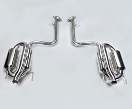 AIMGAIN Loop Muffler Exhaust System (Stainless) for Lexus GS350