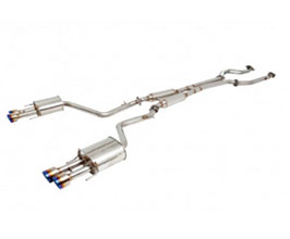 APEXi N1-X Evolution Extreme Catback Exhaust System with Quad Ti Tips (Stainless) for Lexus GS 4