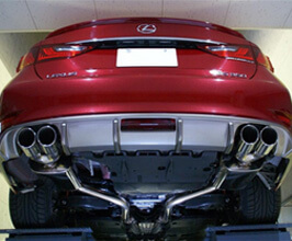 LEXON L:Exhaust Silent Power Exhaust System with Quad Tips for Lexus GS 4