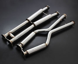 Sense Brand Stealth Bottom-Raising Front and Mid H-Pipes - Super Sound Ver (Stainless) for Lexus GS 4