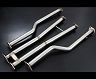 Sense Brand Stealth Bottom-Raising Front and Mid H-Pipes - Straight Ver (Stainless)