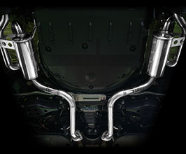 Suruga Speed PFS Loop Sound Muffler Exhaust System (Stainless) for Lexus GS 4