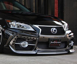 Job Design World Premium 8 and 10th Anniversary Aero Front Bumper (FRP) for Lexus GS 4