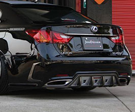 Job Design World Premium 8 and 10th Anniversary Aero Rear Bumper (FRP) for Lexus GS 4