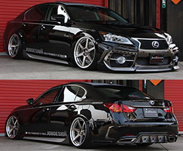 Job Design World Premium 8 and 10th Anniversary Aero Body Kit (FRP) for Lexus GS 4