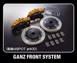 Bold World GANZ Big Brake System with 6-Piston Calipers and 380mm Rotors - Front for Lexus GS350