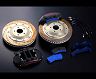Endless Front Brake Kit - Racing MONO 6 Calipers and 370mm E-Slit Rotors for Lexus GS350 RWD