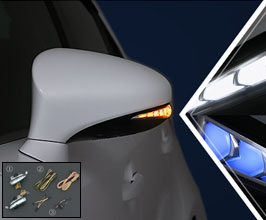 Avest Flowing Turn Signal Vertical Arrow Door Mirror Sequential Winker Lens for Lexus GS L10