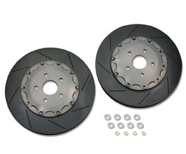 Border Racing Axefette RCF Caliper Mounting Kit with Biot 2-Piece Rotors - Front 380mm for Lexus GS L10