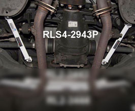 Ultra Racing Rear Lower Side Brace Bars - 2 Points x2 for Lexus GS L10