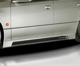 Black Pearl Complete Jewelry Line Aero Side Steps (FRP) for Lexus GS430 / GS400 / GS300 / Aristo
