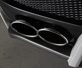 Black Pearl Complete Jewelry Line Diamond Series Exclusive Quad Exhaust System (Stainless) for Lexus GS S190