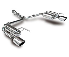 Suruga Speed PFS Loop Sound Muffler Exhaust System (Stainless