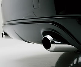 WALD DTM Sports Muffler Exhaust System with Oval Tips (Stainless) for Lexus GS S190