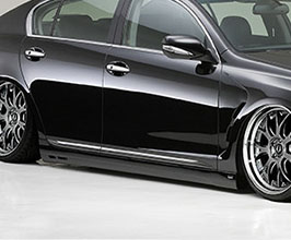 AIMGAIN Premium Aero Side Steps (FRP) for Lexus GS S190