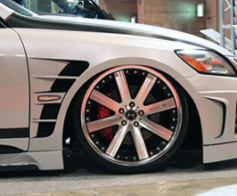 FINAL Konnexion F-05 Series Aero Front 15mm Wide Fenders (FRP) for Lexus GS S190
