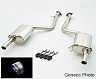 AIMGAIN JATA Inspection Compatible Quad Exhaust System (Stainless) for Lexus GSF