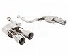 MUSA by GTHAUS GTS Exhaust System with Round Tips (Stainless) for Lexus GSF