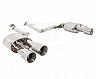 MUSA by GTHAUS GTS Exhaust System with Round Tips (Stainless)