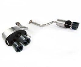 QuickSilver Sport Exhaust with Carbon Fiber Tips (Stainless) for Lexus GSF 4