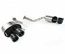 QuickSilver Sport Exhaust with Carbon Fiber Tips (Stainless) for Lexus GSF