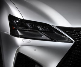 TOMS Racing Headlight Carbon Sheet for Lexus GSF 4