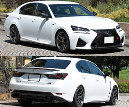 Lems Under Spoiler Lip Kit - Version 2 (Dry Carbon Fiber) for Lexus GSF 4