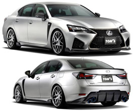 TOMS Racing Aero Spoiler Lip Kit for Lexus GSF