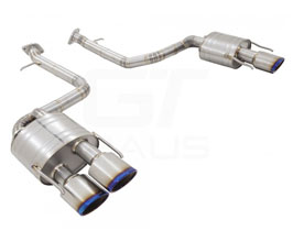 MUSA by GTHAUS GTS Exhaust System with Oval Tips (Titanium) for Lexus GSF URL10