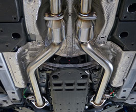 ZEES Exhaust Front and Intermediate Mid Pipes (Stainless) for Lexus GSF URL10