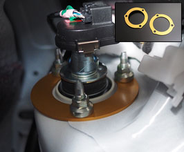 THINK DESIGN Strut Tower Upper Mount Strengthening Spacers - Front for Lexus GSF URL10