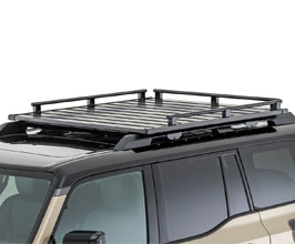 JAOS Flat Rack for Factory Overtrail Rails (Aluminum) for Lexus GX550 Overtrail with Roof Rails