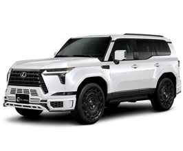 Mz Speed LUV Line Aero Half Spoiler Kit for Lexus GX J250