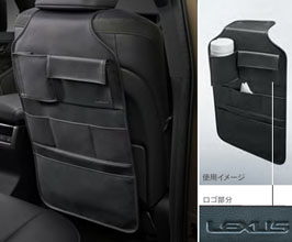 Lexus JDM Dealer Option Seat Back Storage (Synthetic Leather) for Lexus GX550