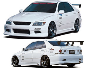 C-West Aero Body Kit (PFRP) for Lexus IS300 / IS200 / Altezza