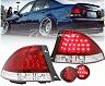 78works LED Taillights V2 with Flowing Turn Signals (Red Clear)