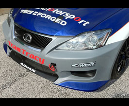 C-West Aero Front Bumper (PFRP) for Lexus IS 2