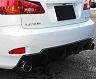FINAL Konnexion ZERO Series Aero Rear Diffuser (FRP) for Lexus IS350 / IS250