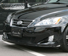 Mz Speed Prussian Blue Front Half Spoiler (FRP) for Lexus IS 2