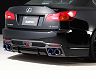 SARD LSR Edition Aero Rear Bumper (FRP) for Lexus IS350 / IS250